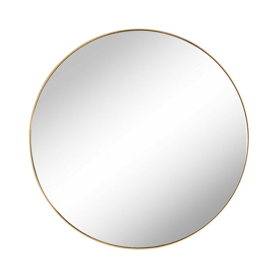 Круглое зеркало в золотой раме D800